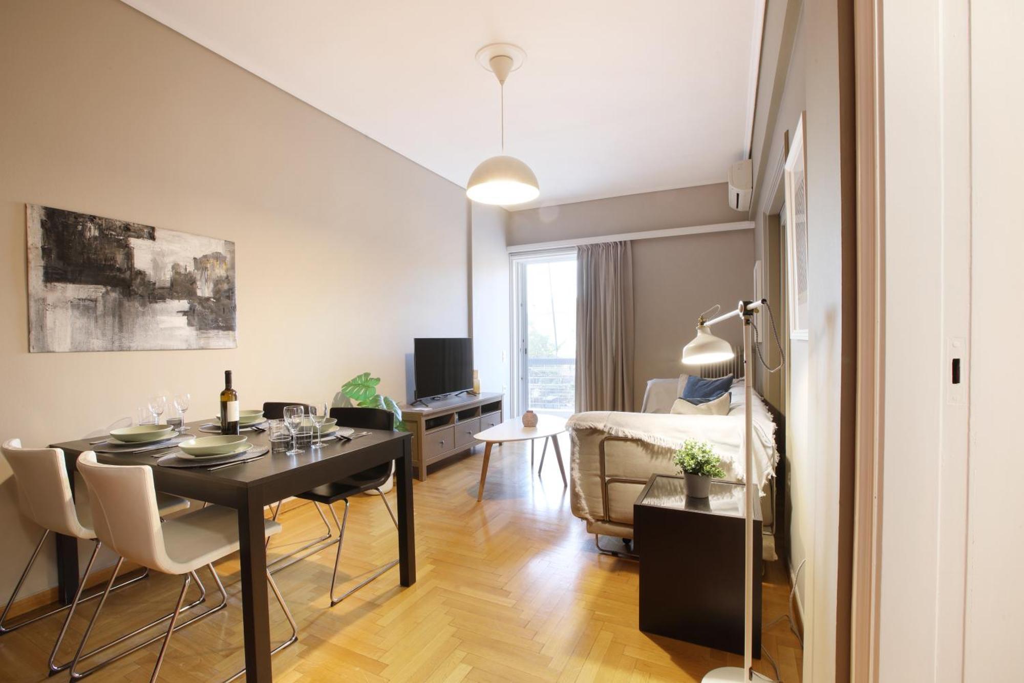Modern 2Bd Apartment Next To Acropolis Atena Exterior foto