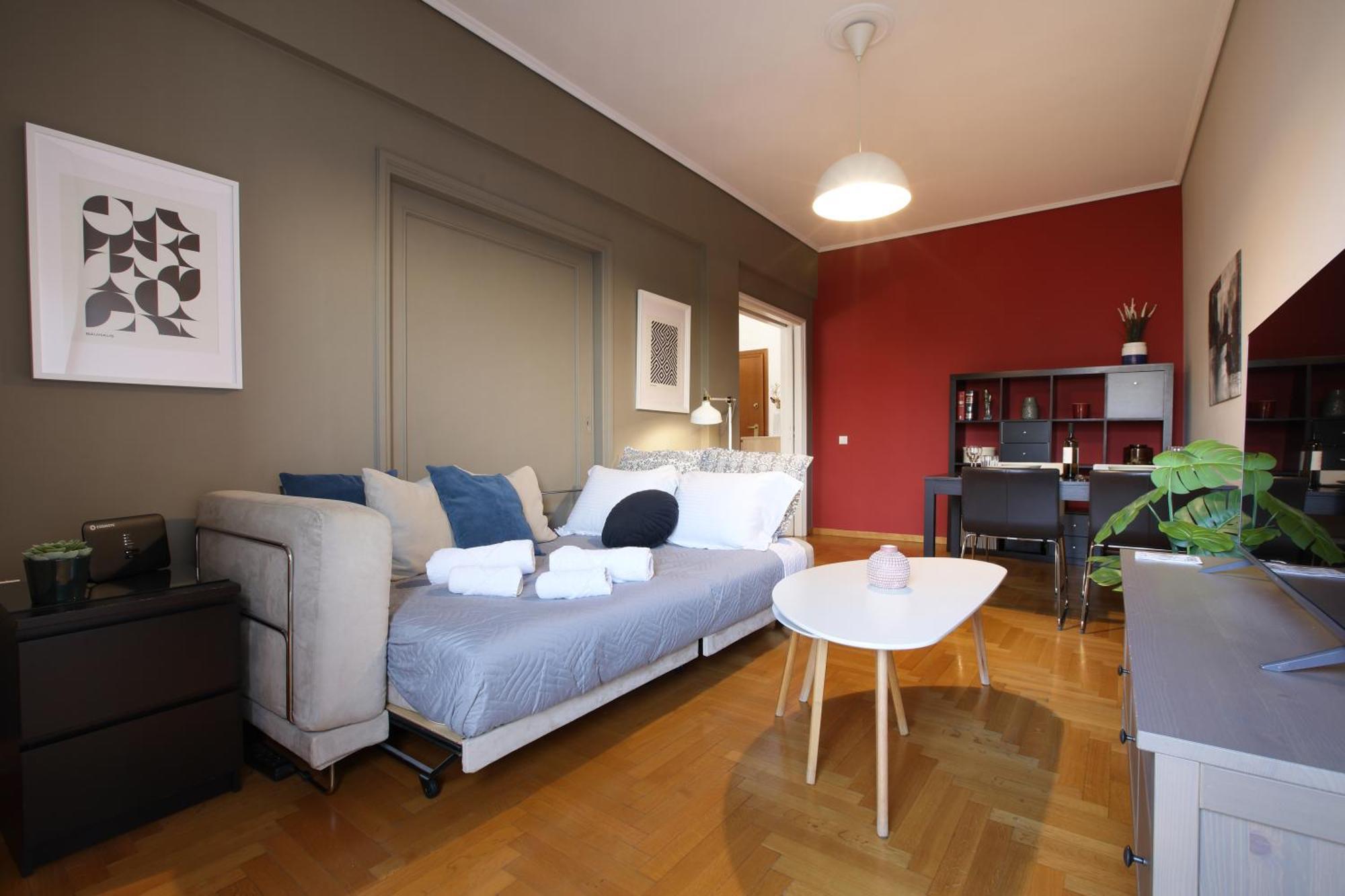Modern 2Bd Apartment Next To Acropolis Atena Exterior foto