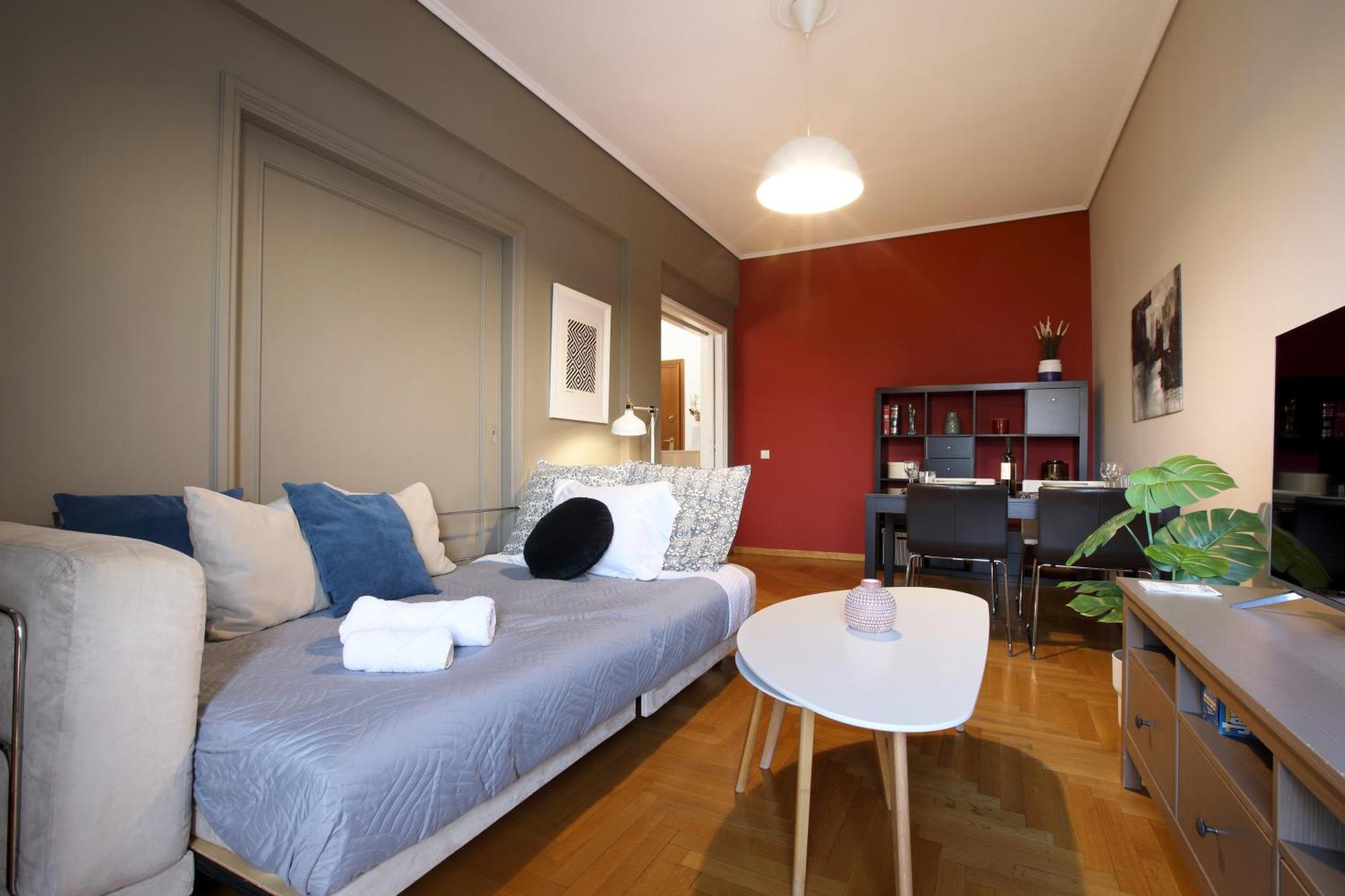 Modern 2Bd Apartment Next To Acropolis Atena Exterior foto