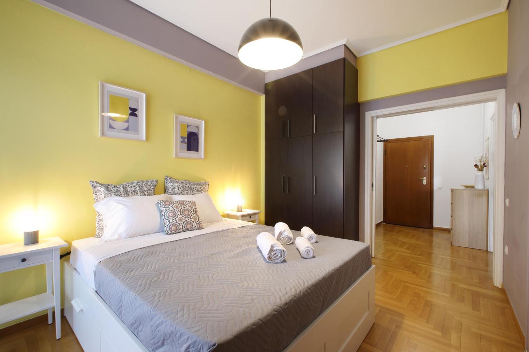 Modern 2Bd Apartment Next To Acropolis Atena Exterior foto